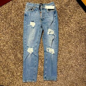 BDG Stretch High-Rise Slim Straight